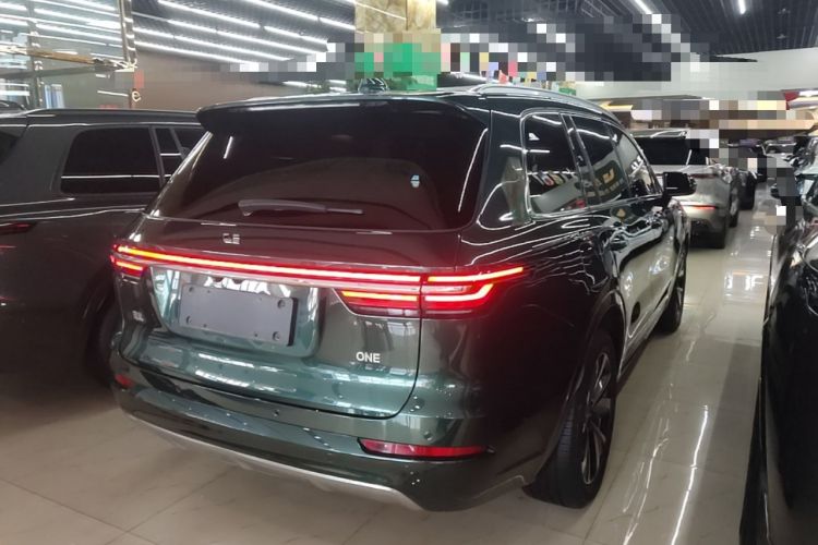 Used Li Auto ONE 2021 Extended-Range 6-Seater Version Rear Right 45 Deg