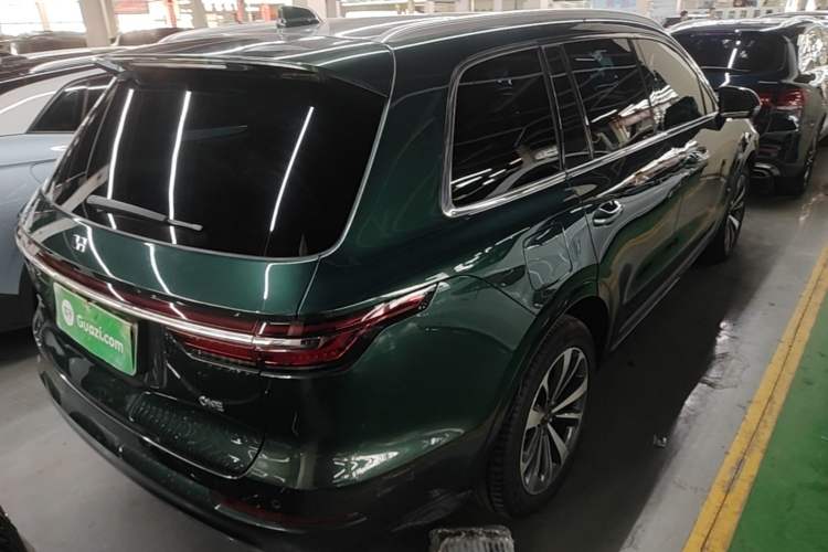 Used Li Auto ONE 2021 Extended-Range 6-Seater Version Rear Right 45 Deg