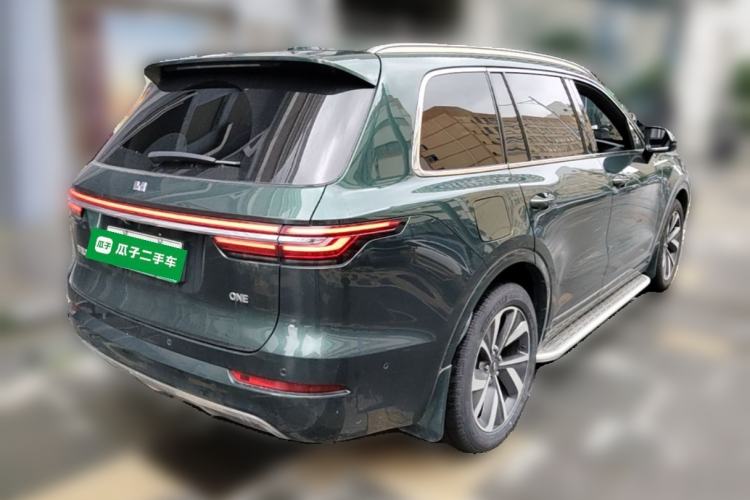 Used Li Auto ONE 2021 Extended-Range 6-Seater Version Rear Right 45 Deg