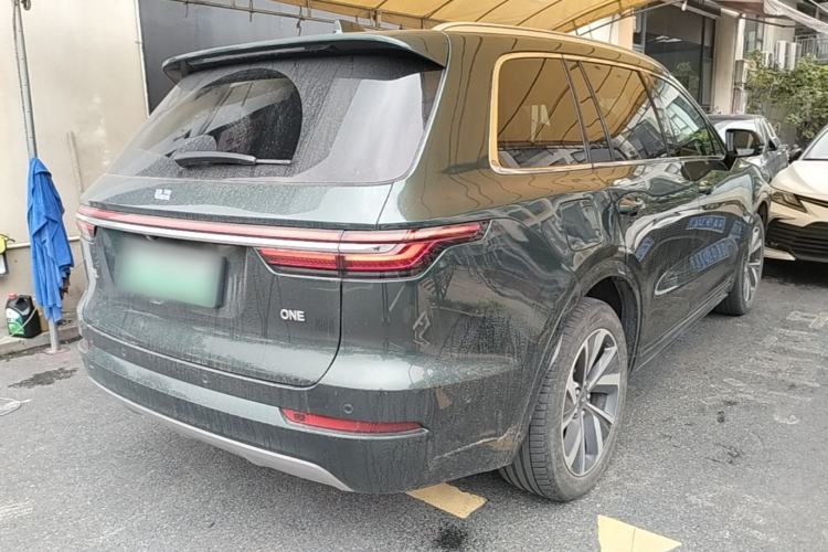 Used Li Auto ONE 2021 Extended-Range 6-Seater Version Rear Right 45 Deg