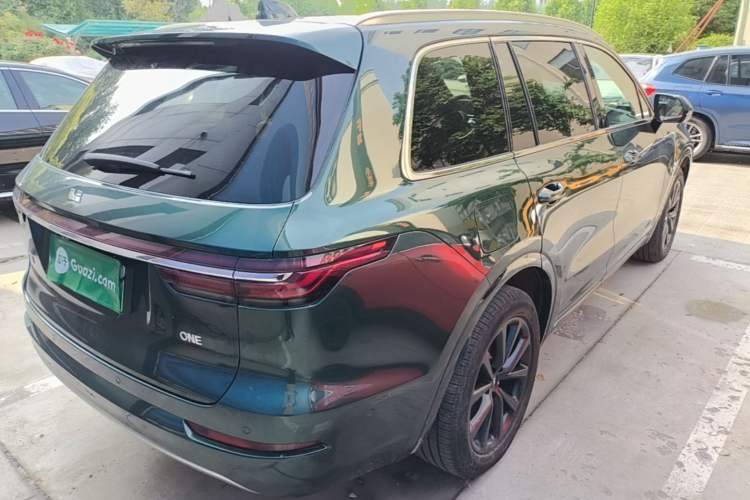 Used Li Auto ONE 2021 Extended-Range 6-Seater Version Rear Right 45 Deg