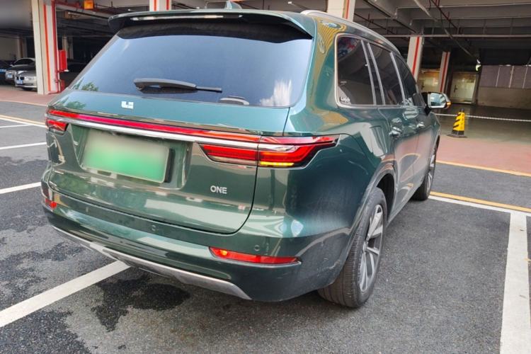 Used Li Auto ONE 2021 Extended-Range 6-Seater Version Rear Right 45 Deg