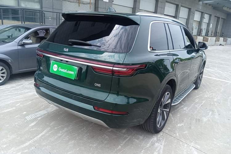 Used Li Auto ONE 2021 Extended-Range 6-Seater Version Rear Right 45 Deg