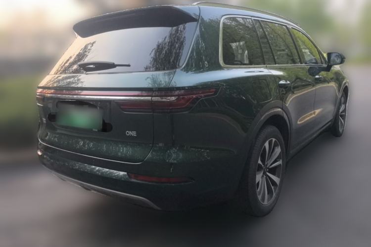 Used Li Auto ONE 2021 Extended-Range 6-Seater Version Rear Right 45 Deg