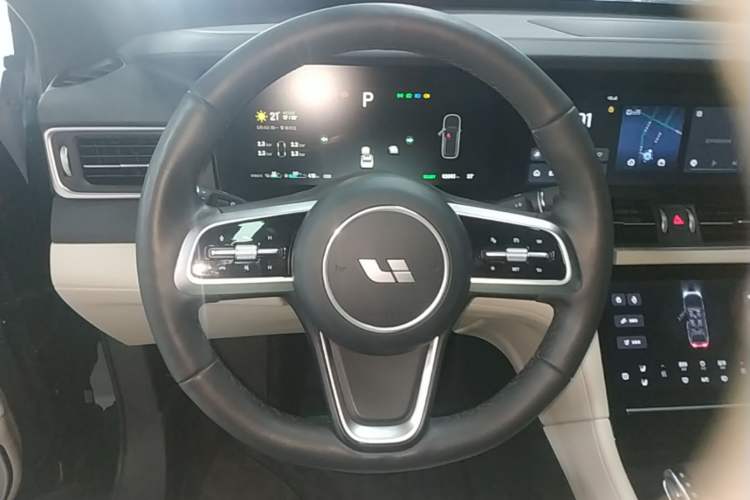 Used Li Auto ONE 2021 Extended-Range 6-Seater Version Steering Wheel