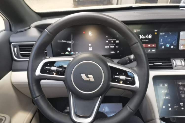 Used Li Auto ONE 2021 Extended-Range 6-Seater Version Steering Wheel