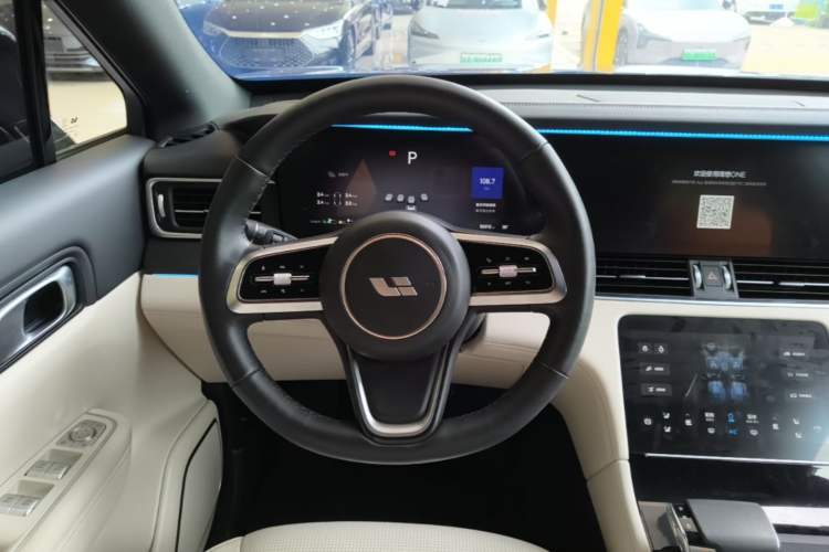 Used Li Auto ONE 2021 Extended-Range 6-Seater Version Steering Wheel