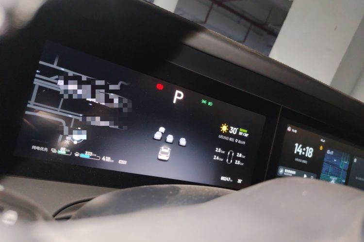 Used Li Auto ONE 2021 Extended-Range 6-Seater Version Instrument Cluster