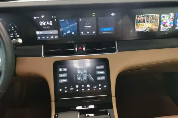 Used Li Auto ONE 2021 Extended-Range 6-Seater Version Audio And AC Panel