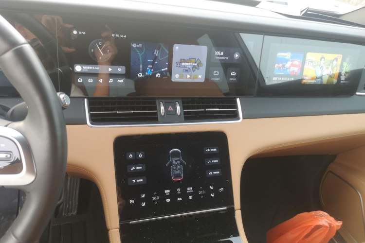 Used Li Auto ONE 2021 Extended-Range 6-Seater Version Audio And AC Panel
