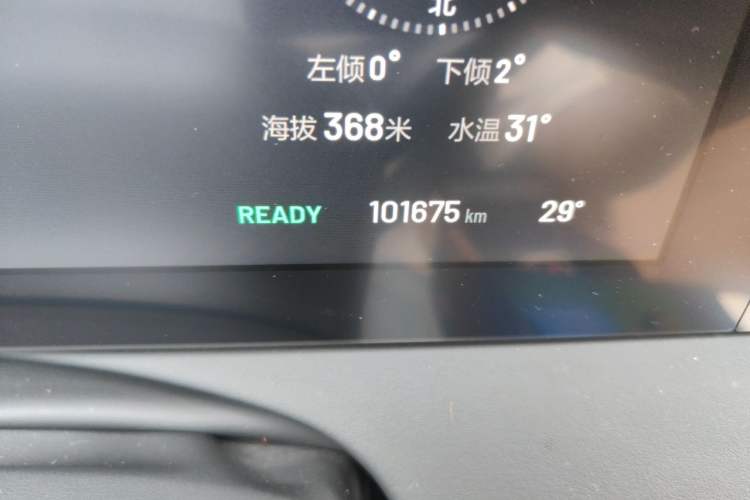 Used Li Auto ONE 2021 Extended-Range 6-Seater Version Odometer Close Up