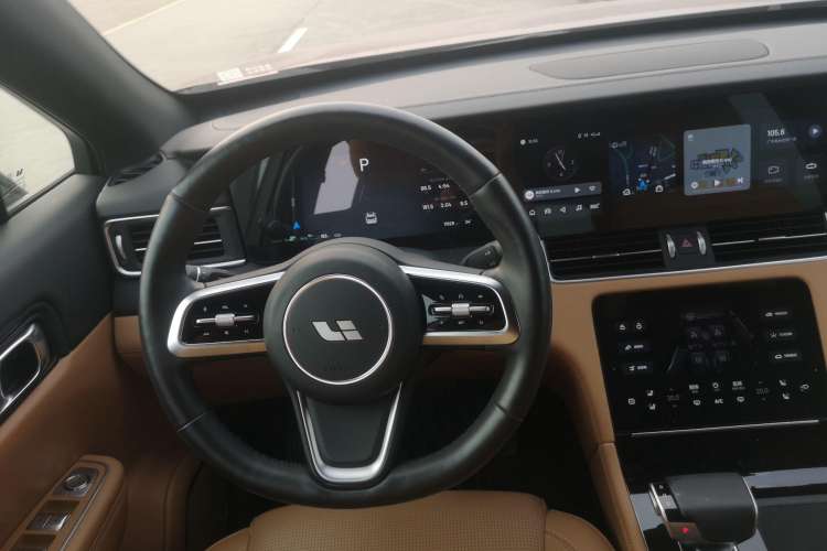 Used Li Auto ONE 2021 Extended-Range 6-Seater Version Steering Wheel
