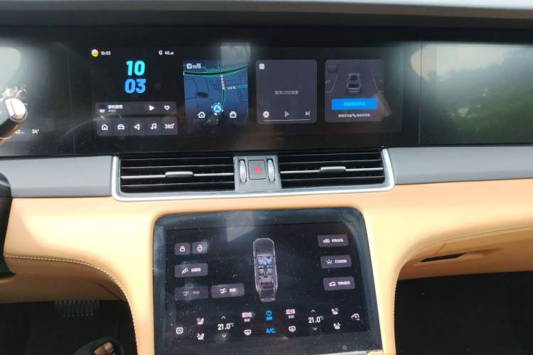 Used Li Auto ONE 2021 Extended-Range 6-Seater Version Audio And AC Panel