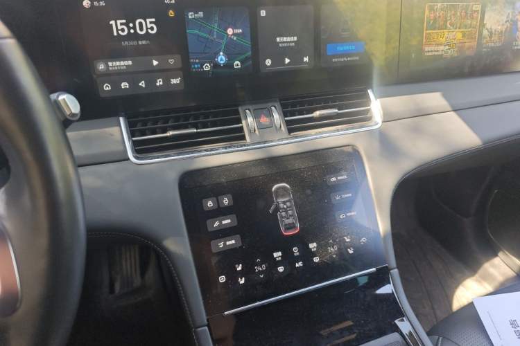 Used Li Auto ONE 2021 Extended-Range 6-Seater Version Audio And AC Panel