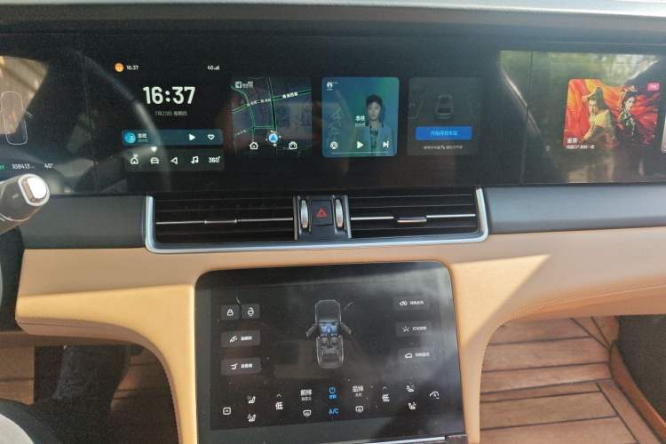 Used Li Auto ONE 2021 Extended-Range 6-Seater Version Audio And AC Panel