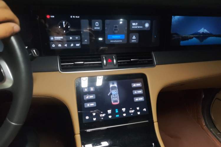 Used Li Auto ONE 2021 Extended-Range 6-Seater Version Audio And AC Panel