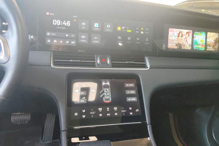 Used Li Auto ONE 2021 Extended-Range 6-Seater Version Audio And AC Panel