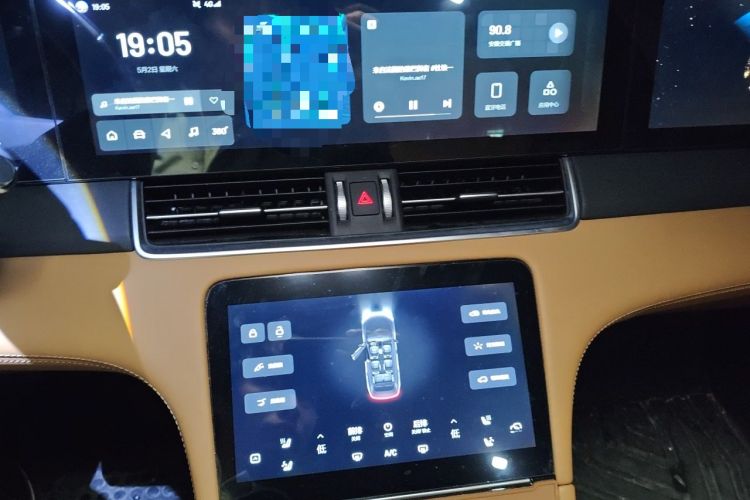Used Li Auto ONE 2021 Extended-Range 6-Seater Version Audio And AC Panel