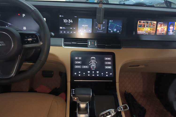 Used Li Auto ONE 2021 Extended-Range 6-Seater Version Audio And AC Panel
