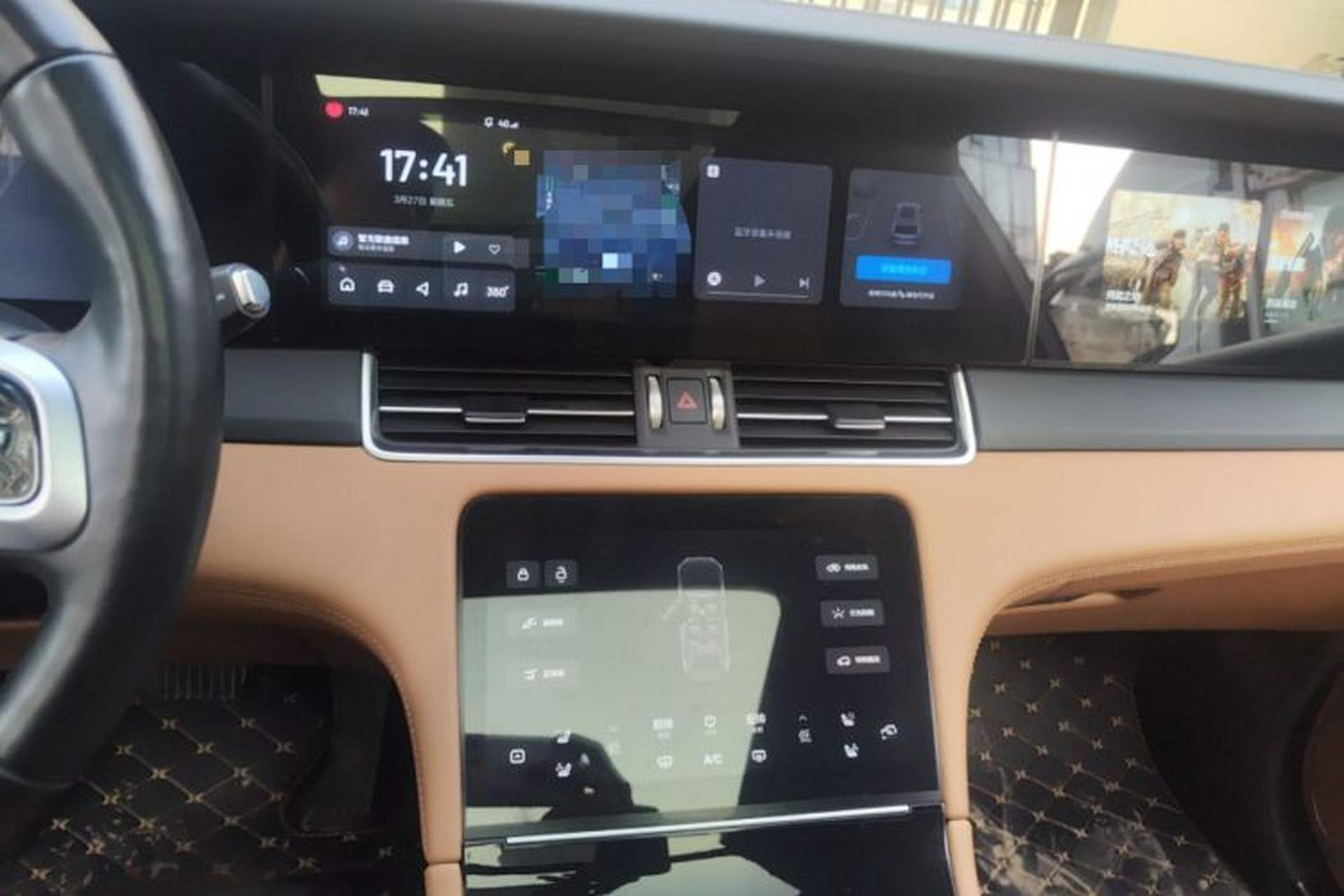Used Li Auto ONE 2021 Extended-Range 6-Seater Version Audio And AC Panel