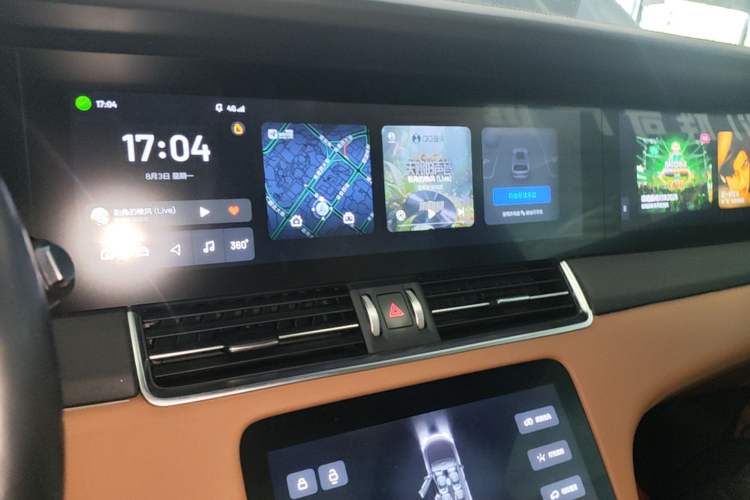 Used Li Auto ONE 2021 Extended-Range 6-Seater Version Audio And AC Panel