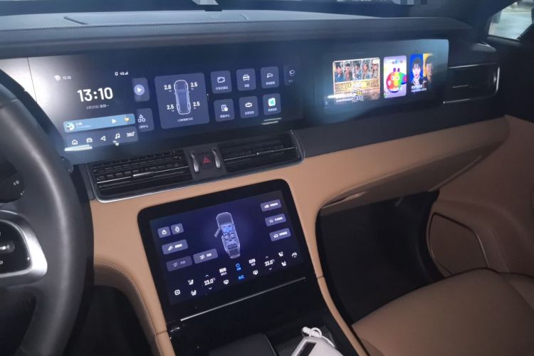 Used Li Auto ONE 2021 Extended-Range 6-Seater Version Audio And AC Panel