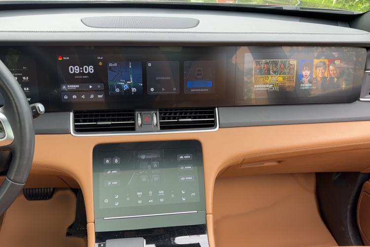Used Li Auto ONE 2021 Extended-Range 6-Seater Version Audio And AC Panel