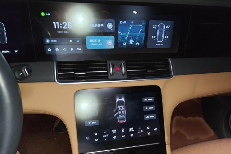 Used Li Auto ONE 2021 Extended-Range 6-Seater Version Audio And AC Panel
