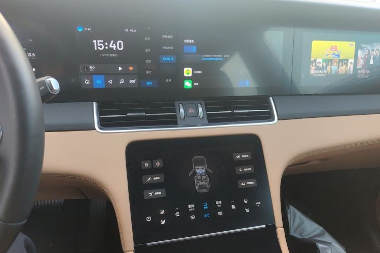 Used Li Auto ONE 2021 Extended-Range 6-Seater Version Audio And AC Panel