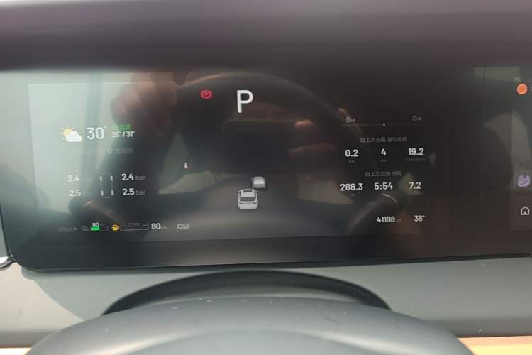 Used Li Auto ONE 2021 Extended-Range 6-Seater Version Instrument Cluster