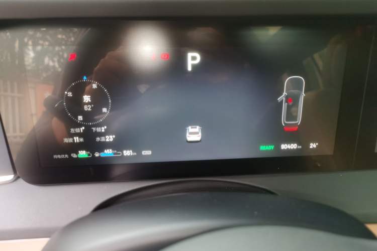 Used Li Auto ONE 2021 Extended-Range 6-Seater Version Instrument Cluster