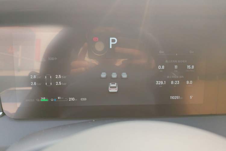 Used Li Auto ONE 2021 Extended-Range 6-Seater Version Instrument Cluster