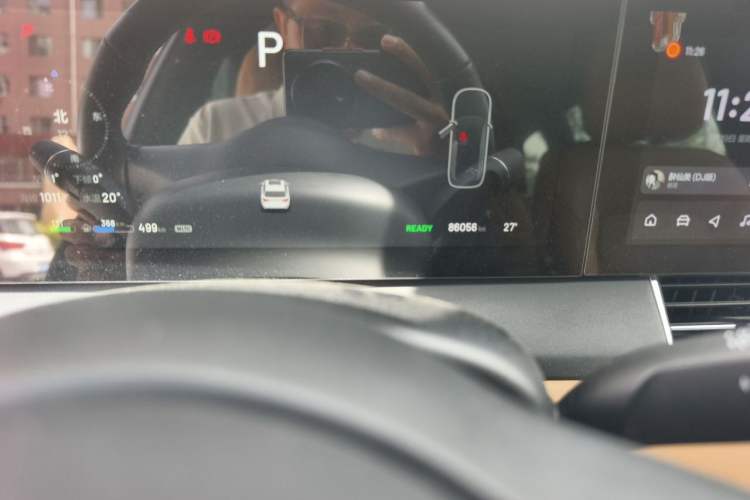 Used Li Auto ONE 2021 Extended-Range 6-Seater Version Odometer Close Up