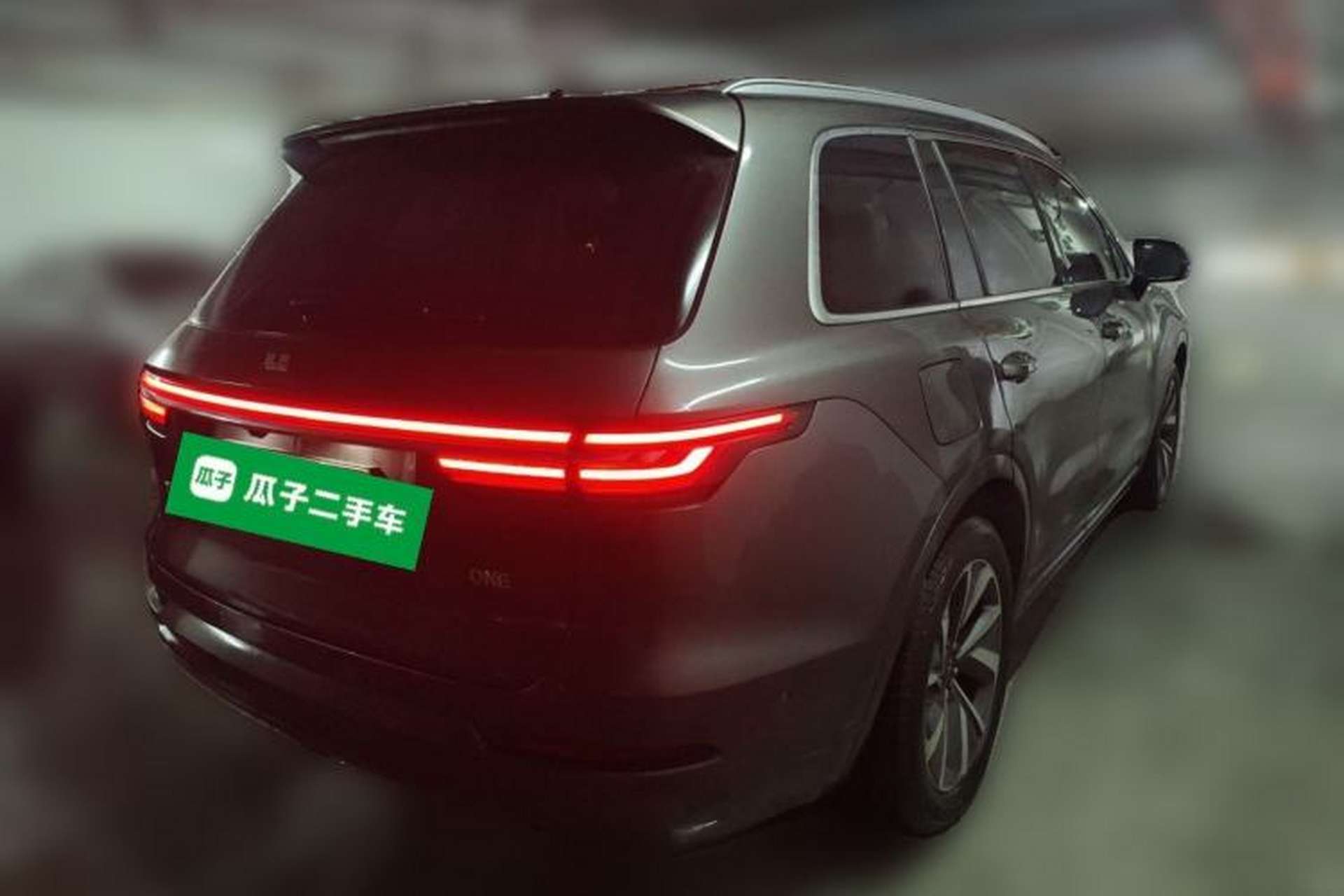 Used Li Auto ONE 2021 Extended-Range 6-Seater Version Rear Right 45 Deg