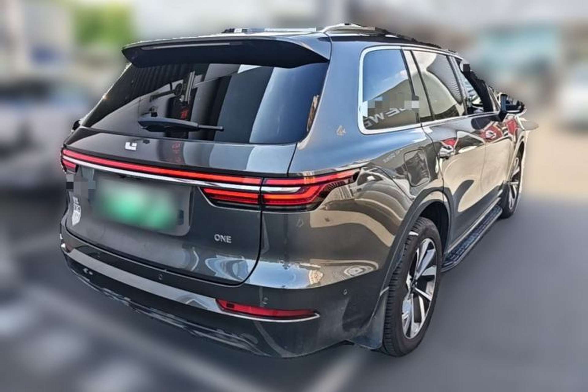 Used Li Auto ONE 2021 Extended-Range 6-Seater Version Rear Right 45 Deg