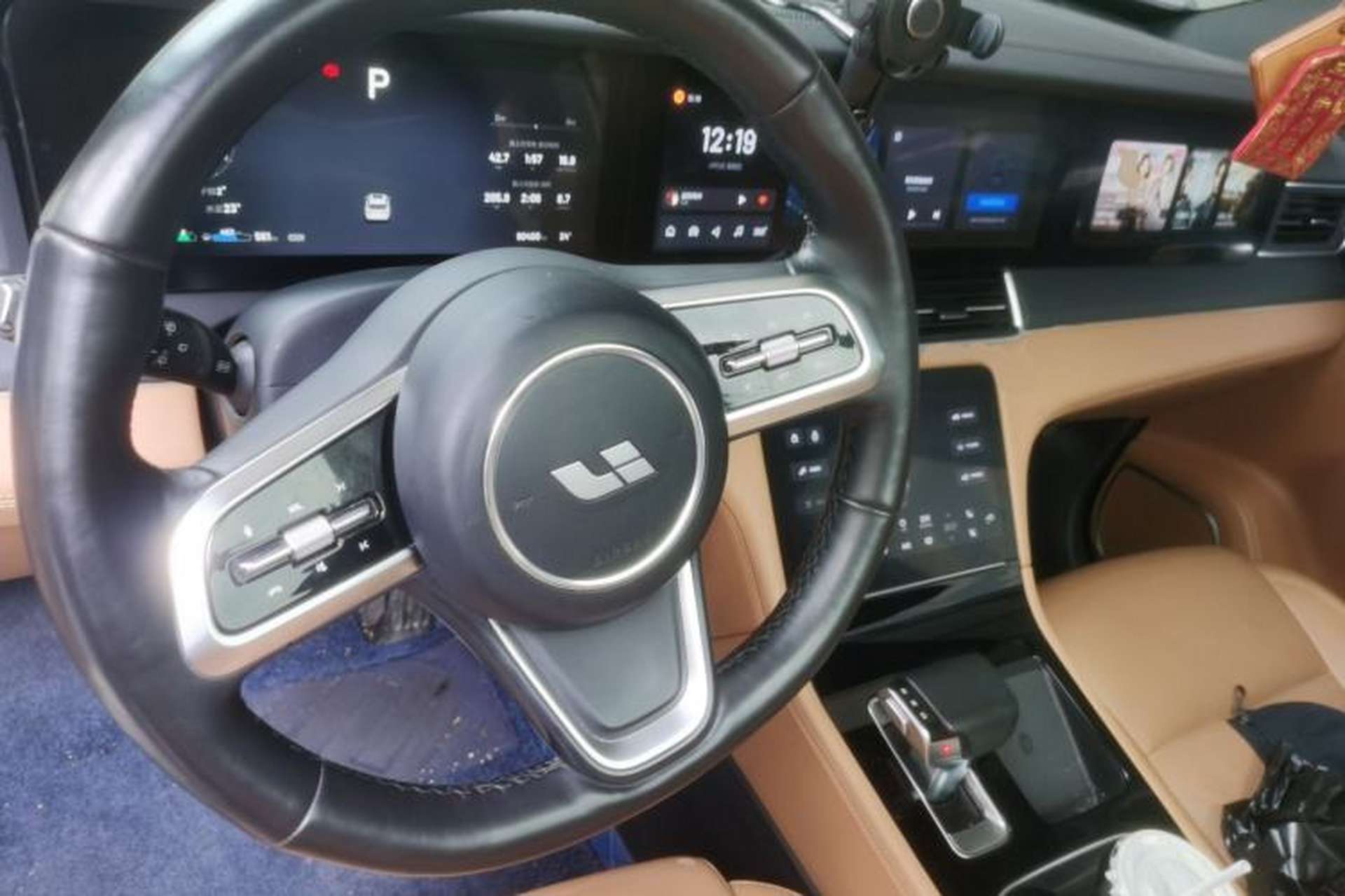 Used Li Auto ONE 2021 Extended-Range 6-Seater Version Steering Wheel