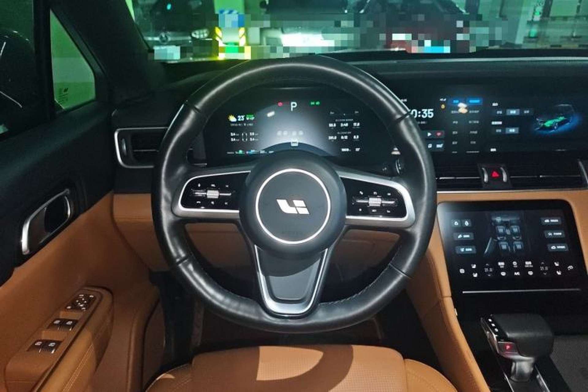 Used Li Auto ONE 2021 Extended-Range 6-Seater Version Steering Wheel