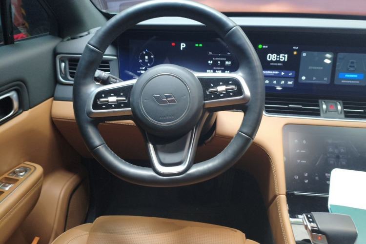 Used Li Auto ONE 2021 Extended-Range 6-Seater Version Steering Wheel