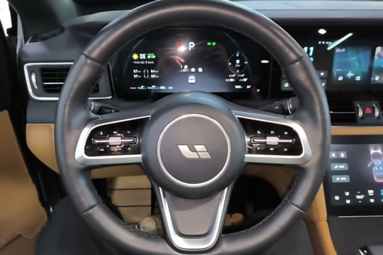 Used Li Auto ONE 2021 Extended-Range 6-Seater Version Steering Wheel