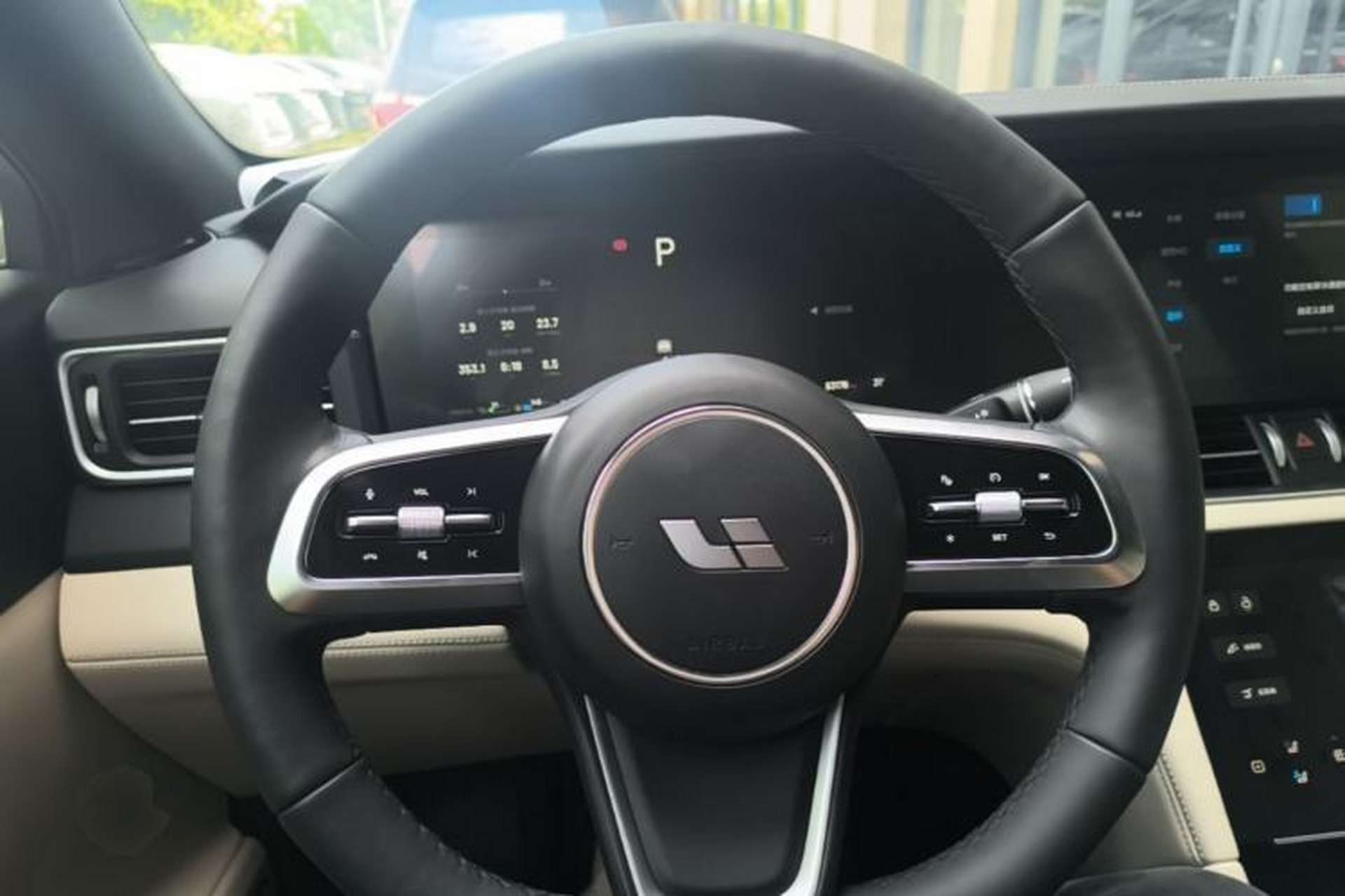 Used Li Auto ONE 2021 Extended-Range 6-Seater Version Steering Wheel