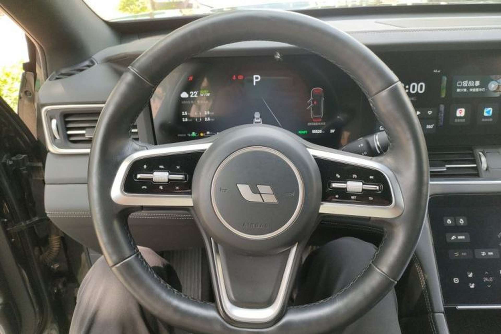 Used Li Auto ONE 2021 Extended-Range 6-Seater Version Steering Wheel