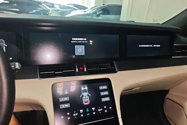 Used Li Auto ONE 2021 Extended-Range 6-Seater Version Audio And AC Panel