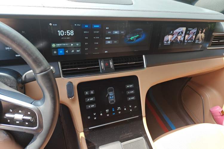 Used Li Auto ONE 2021 Extended-Range 6-Seater Version Audio And AC Panel