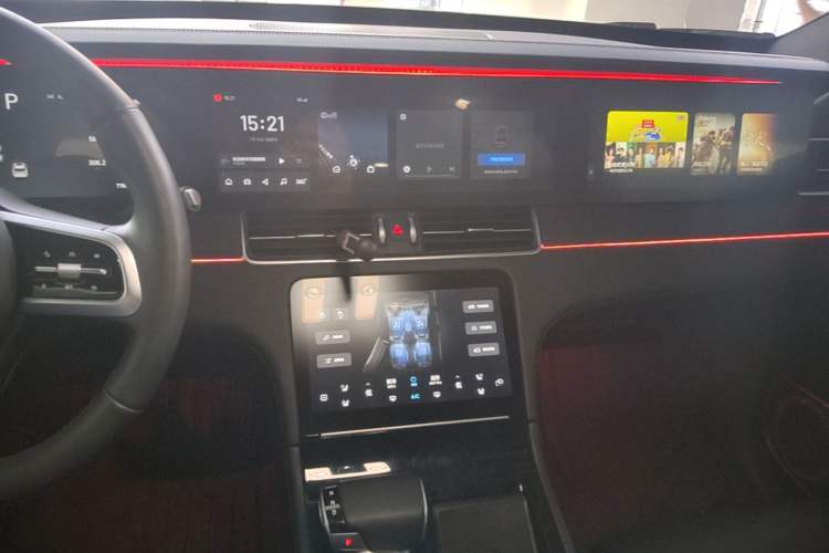 Used Li Auto ONE 2021 Extended-Range 6-Seater Version Audio And AC Panel