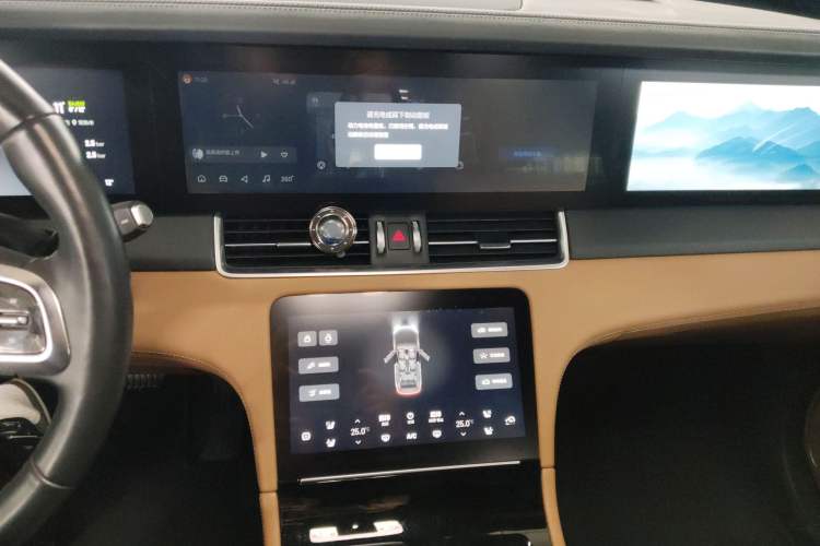 Used Li Auto ONE 2021 Extended-Range 6-Seater Version Audio And AC Panel