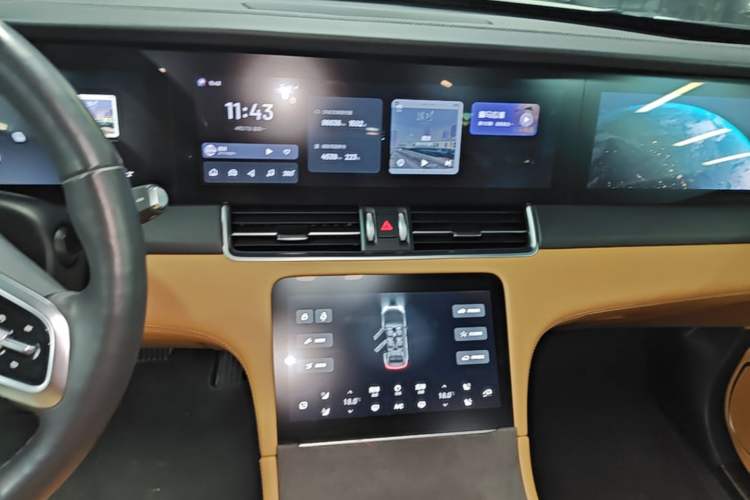 Used Li Auto ONE 2021 Extended-Range 6-Seater Version Audio And AC Panel