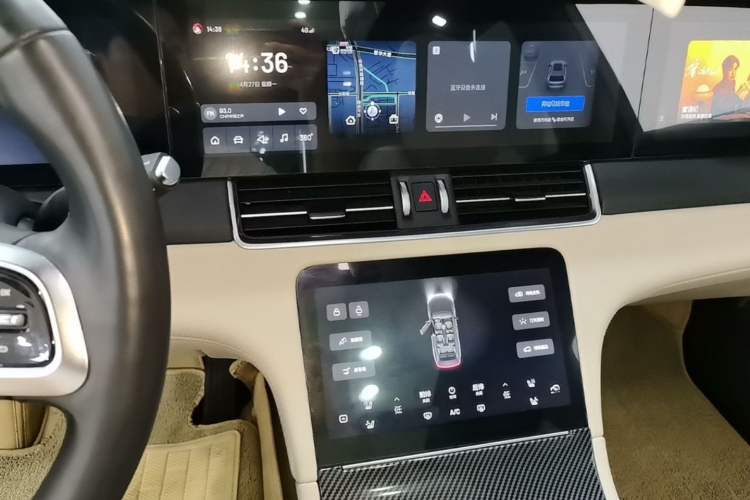 Used Li Auto ONE 2021 Extended-Range 6-Seater Version Audio And AC Panel