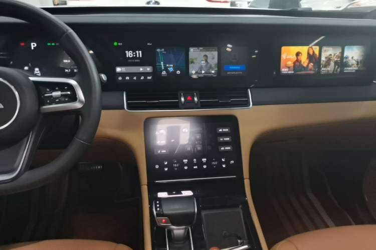 Used Li Auto ONE 2021 Extended-Range 6-Seater Version Audio And AC Panel