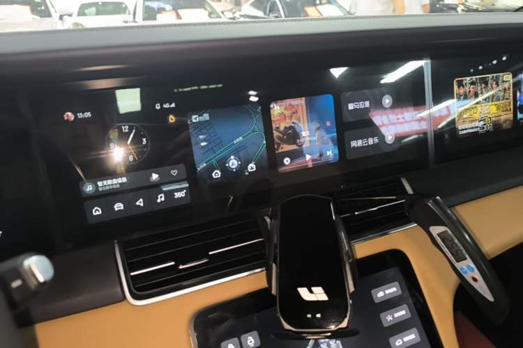 Used Li Auto ONE 2021 Extended-Range 6-Seater Version Audio And AC Panel