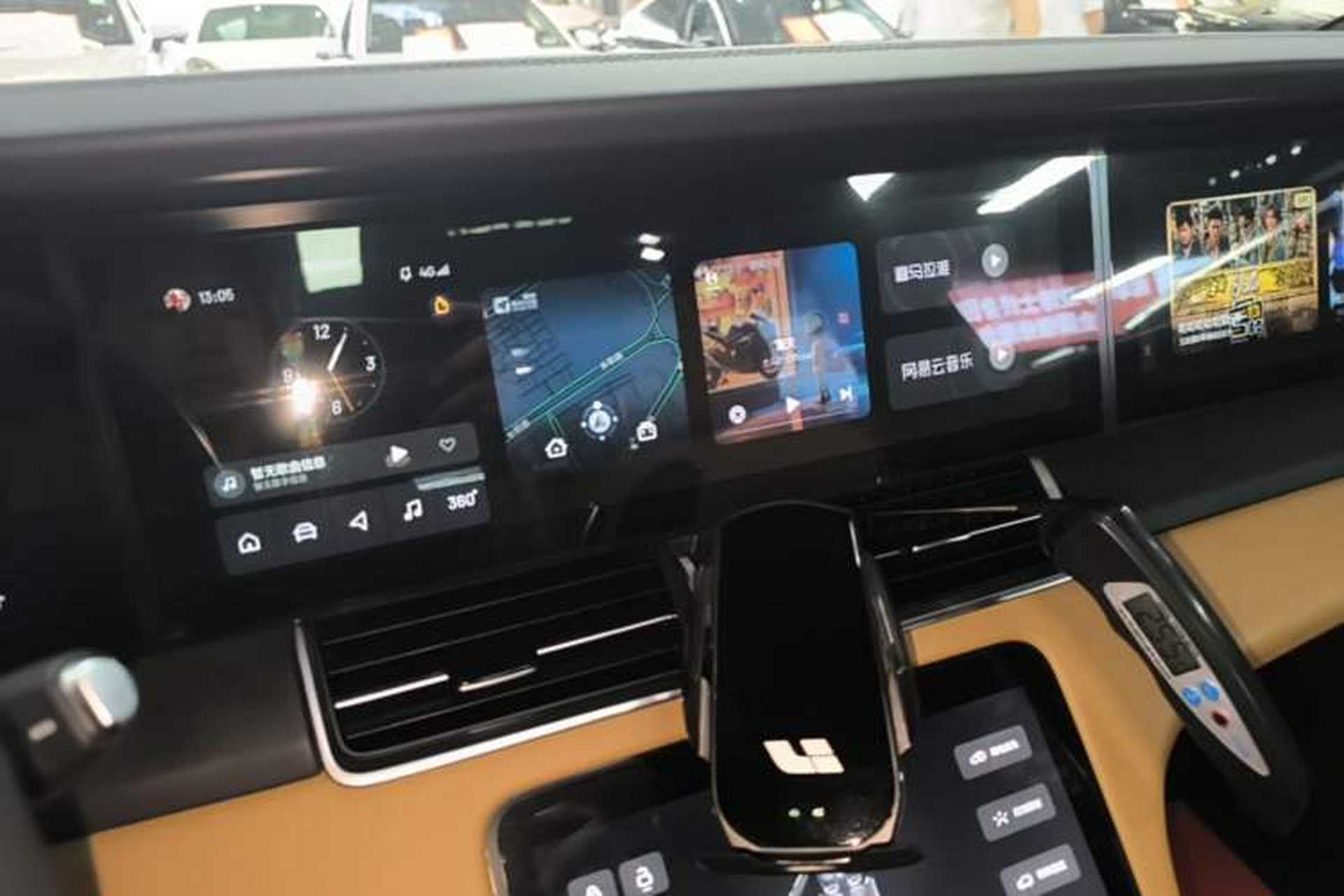 Used Li Auto ONE 2021 Extended-Range 6-Seater Version Audio And AC Panel